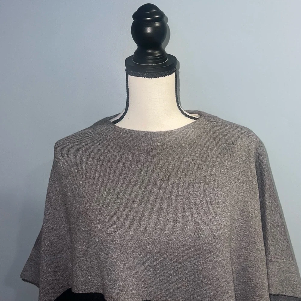 Charlie paige- grey and black top - Picture 2 of 6